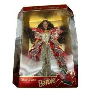 1997 Happy Holidays Special Edition Barbie Doll Mattel 17832